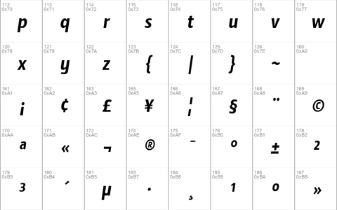 Sansus Webissimo Italic