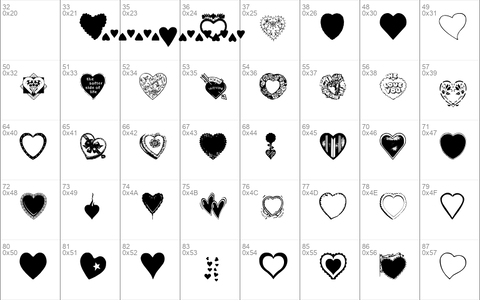 Hearts Galore Regular