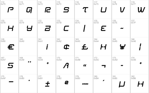 Miracle Mercury Semi-Bold Semi-Italic