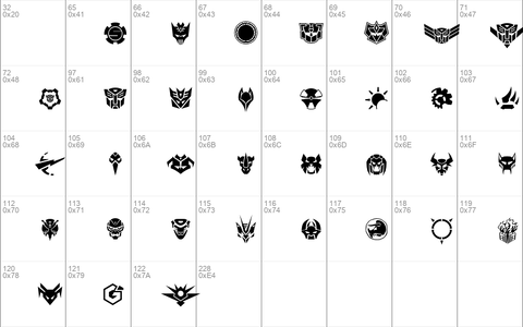 Robofan Symbols Regular