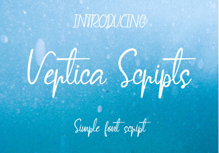 VerticaScripts2 font