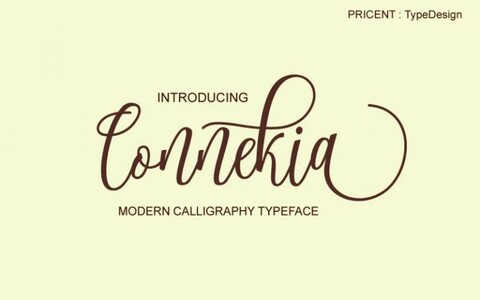 Connekia font