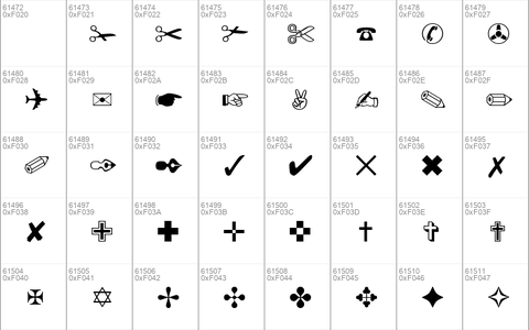 ITC Zapf Dingbats