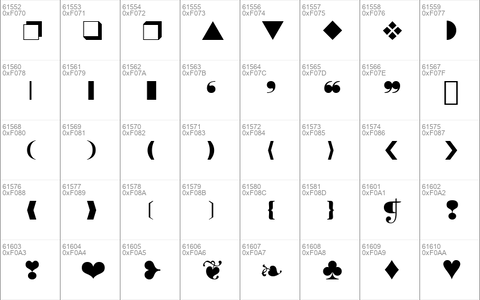 ITC Zapf Dingbats