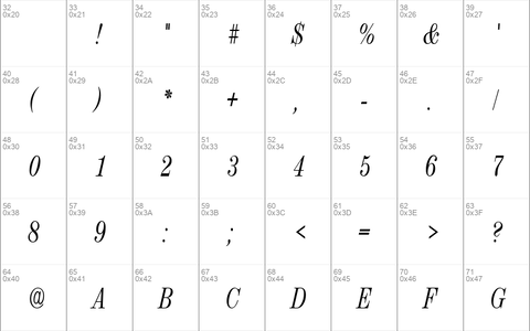 RubyScriptNarrow Regular