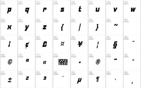 BolsterCondensed Italic