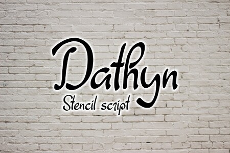 Dathyn font