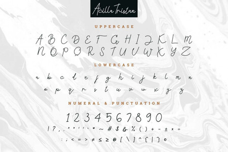 Acilla Tristan DEMO font