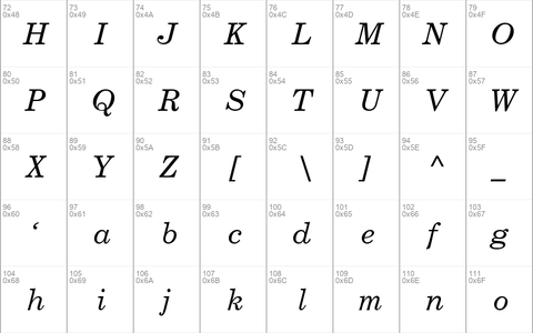 Century Schoolbook SSi