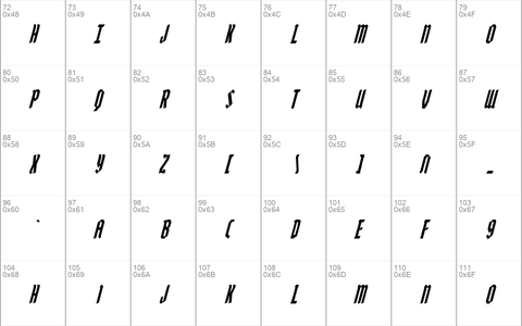 Zollern Condensed Italic