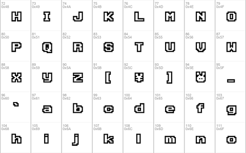 D3 Rabbitmapism Wide Outline