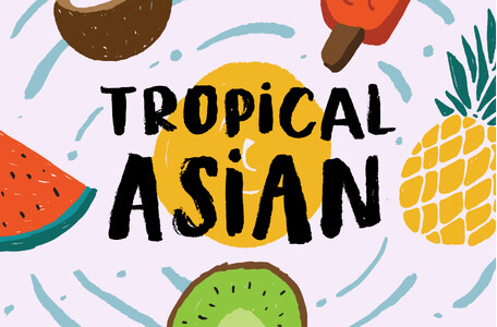 Tropical Asian DEMO font