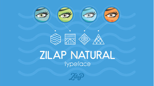 Zilap Natural font