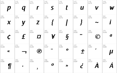Raspoutine DemiBold Italic