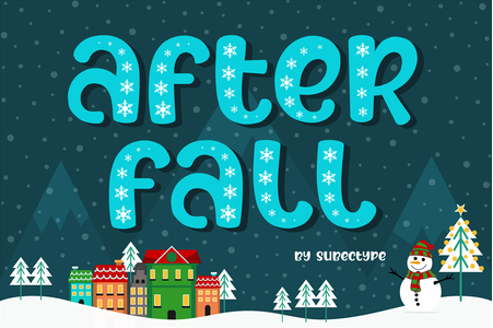 After Fall font