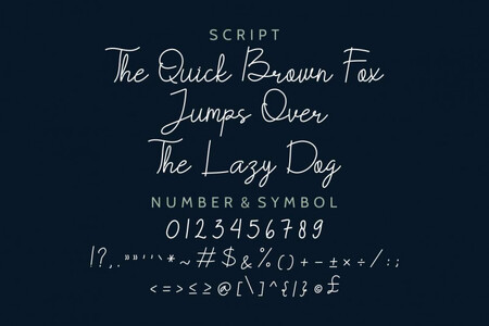 TheBillieMonlly DEMO font