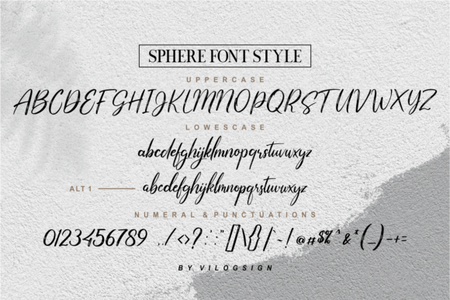 Sphere font