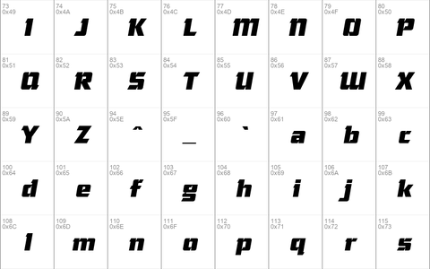 Cornered Italic