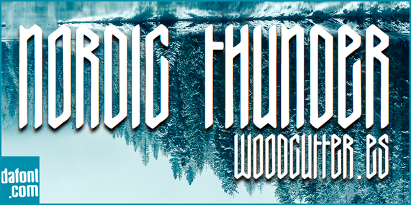 Nordic Thunder font