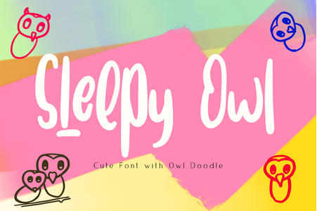 Sleepy_Owl font