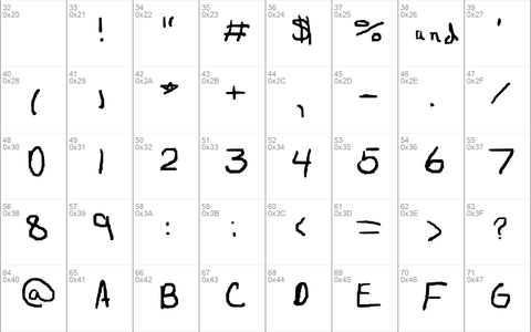 Siera'sFont3 Regular