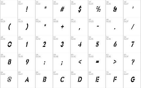 FreeportCondensed Oblique