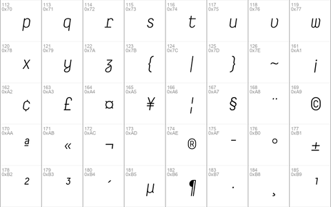 DecimaMonoProLt-Italic &