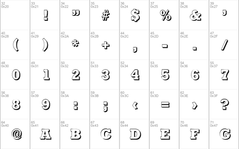 EugeneBeckerShadow-ExtraBold Regular