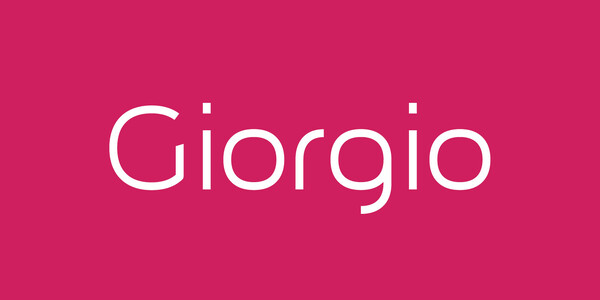 Giorgio font