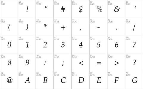 Criteria SSi Italic