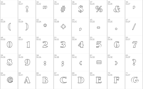 RonaldBeckerOutline-Heavy Regular