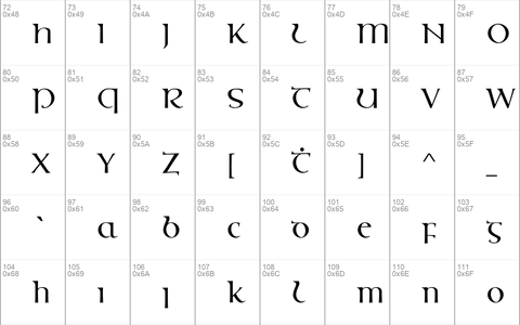 OssianGaelicEF Regular