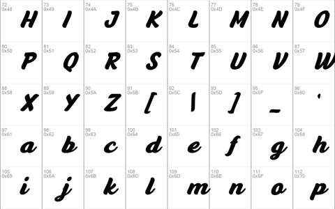 Anyelir Script font