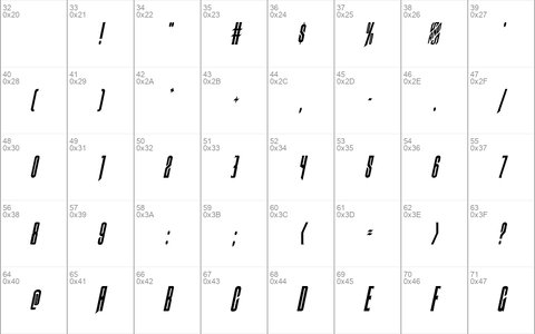 Butch & Sundance Condensed Italic