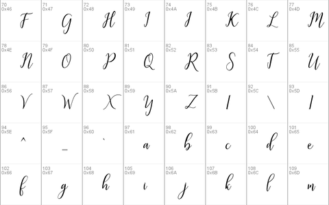 Galatia Script font