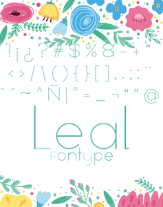 Leal font