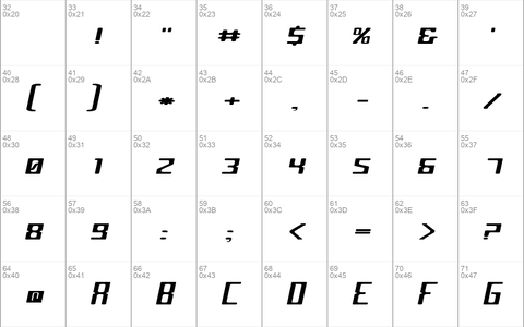 CyborgCondensed Oblique