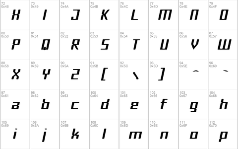 CyborgCondensed Oblique