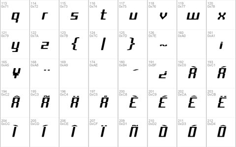 CyborgCondensed Oblique