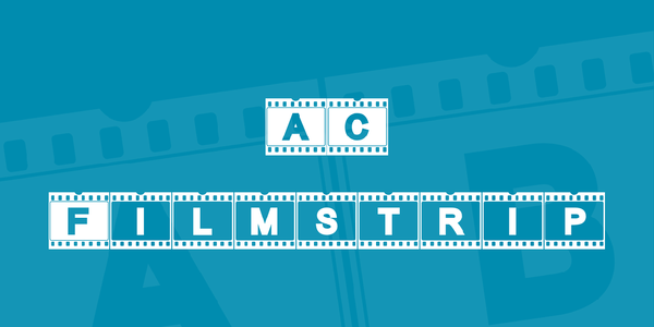 AC Filmstrip font
