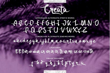 Creata font