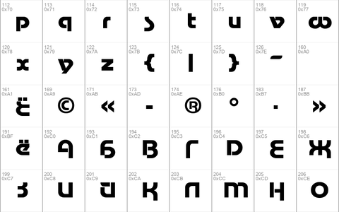 Motter Tektura Cyrilic