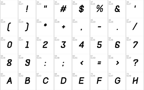 Track Italic