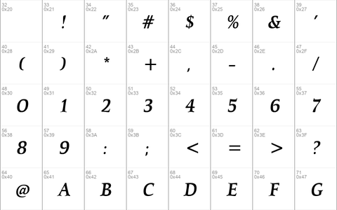 KallosMdITC TT MediumItalic