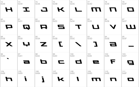 Phoenicia Lower Case Leftalic