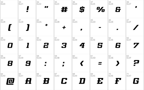 Interceptor Semi-Italic Semi-Italic