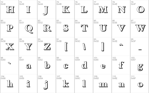 JoshuaBeckerShadow-ExtraBold Regular