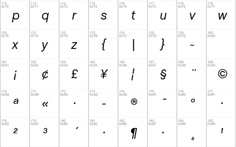 ChaletBook Italic