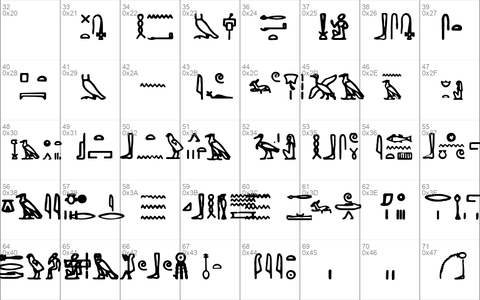 Hieroglyph Regular