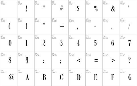 Romantica Std Condensed